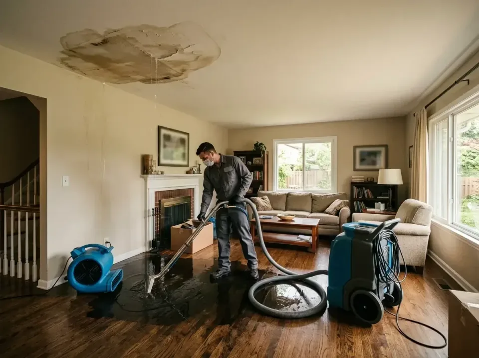 attic-pipe-burst-ceiling-drip-008 — frequently asked questions, Water Damage Restoration & Carpet Care in Tioga Terrace, NY
